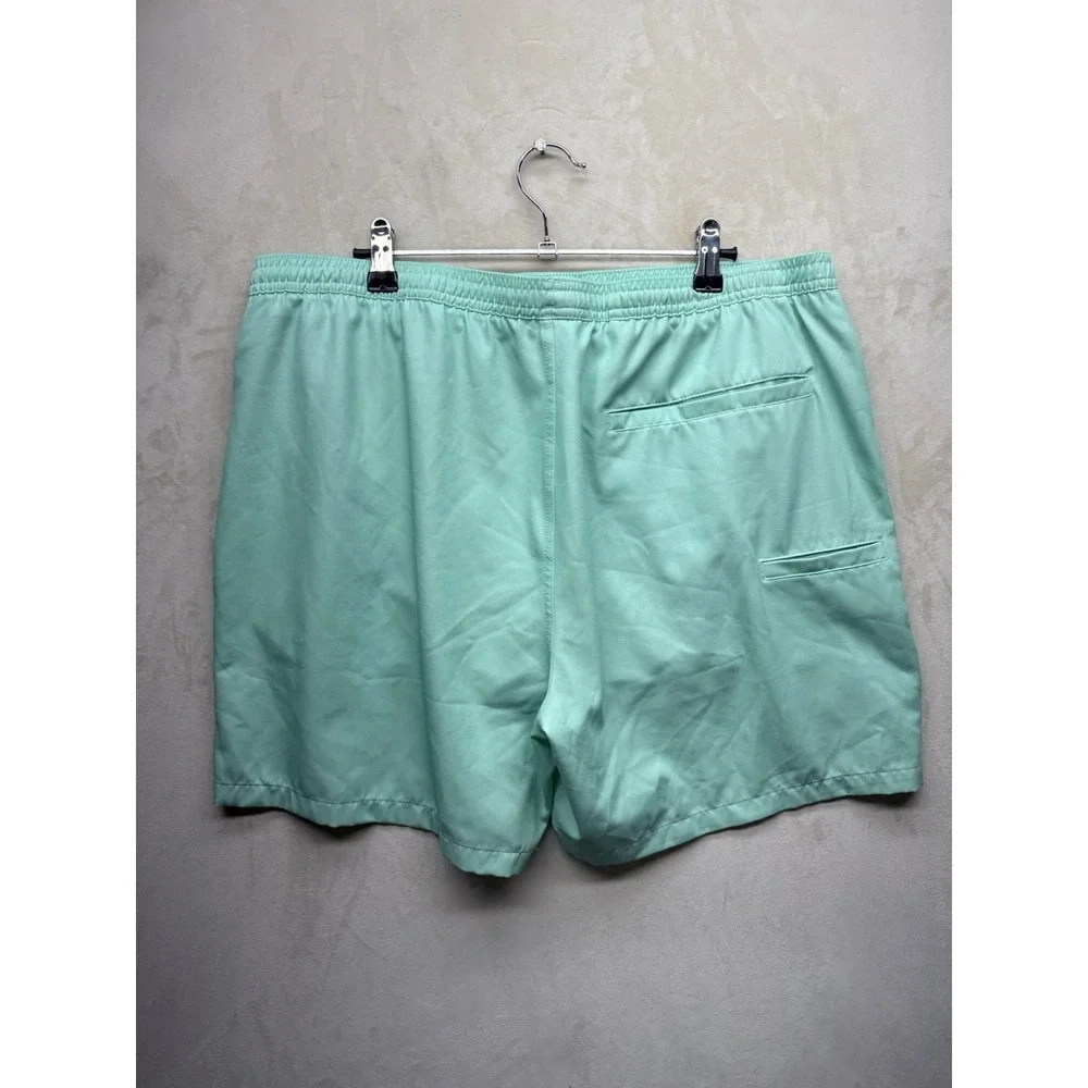 Huk Fishing Pursuit Volley Swim Trunks Mens XL Mint Green Board Shorts 5.5